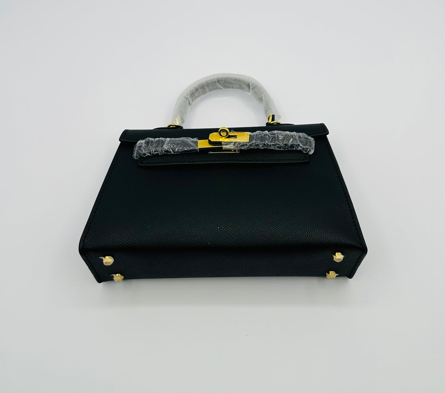 Deluxe Mini 8.5in Luxury Inspired Cross Body Leather handbag