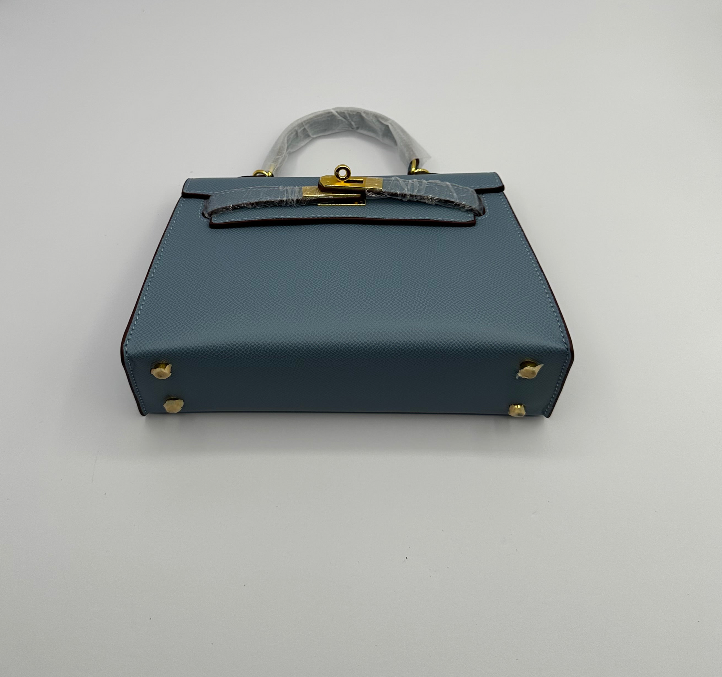 Deluxe Mini 8.5in Luxury Inspired Cross Body Leather handbag