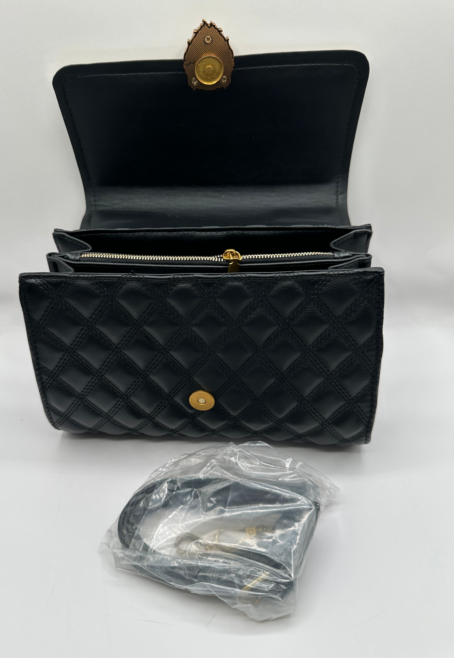 Vintage Luxury inspired leather handbag