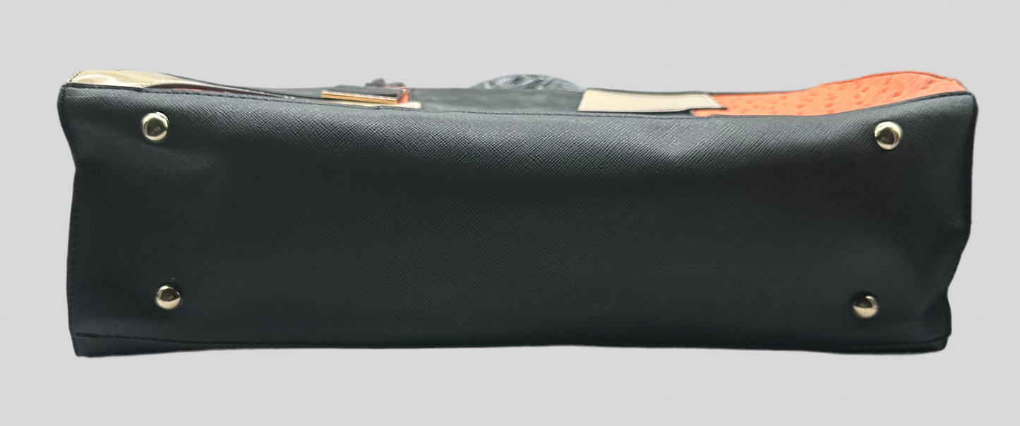 Sally Young laptop leather handbag
