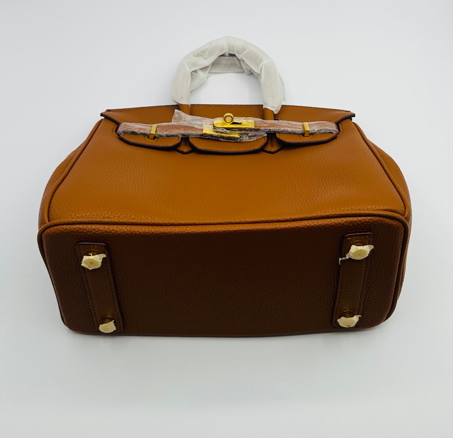 Deluxe Full Grain Cowhide 9.5in Dupe shoulder handbag