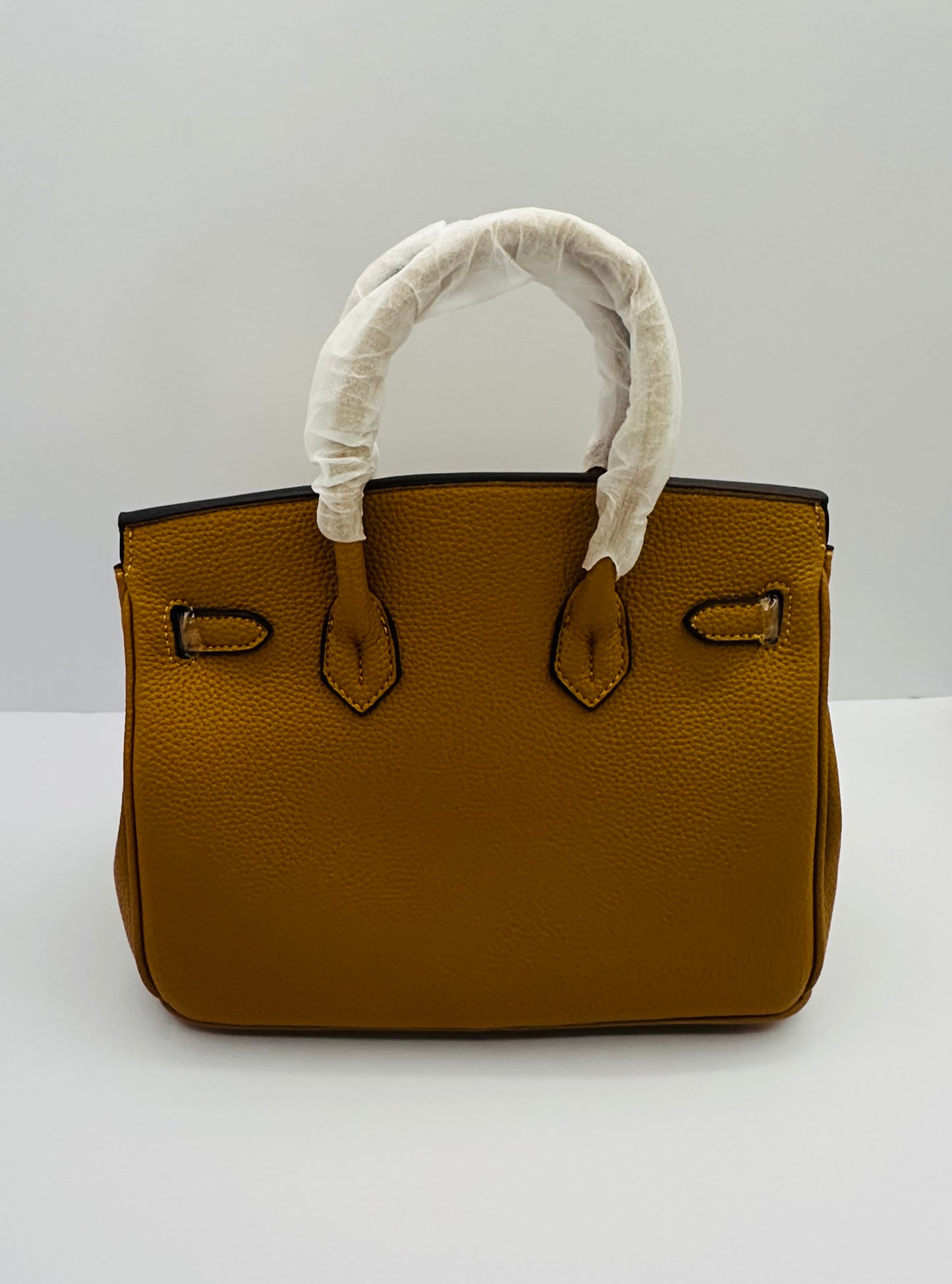 Deluxe Full Grain Cowhide 9.5in Dupe shoulder handbag