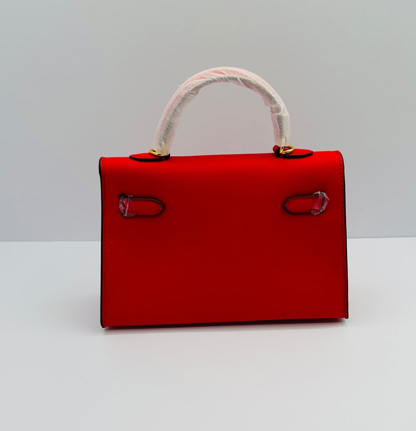 Deluxe Mini 8.5in Luxury Inspired Cross Body Leather handbag