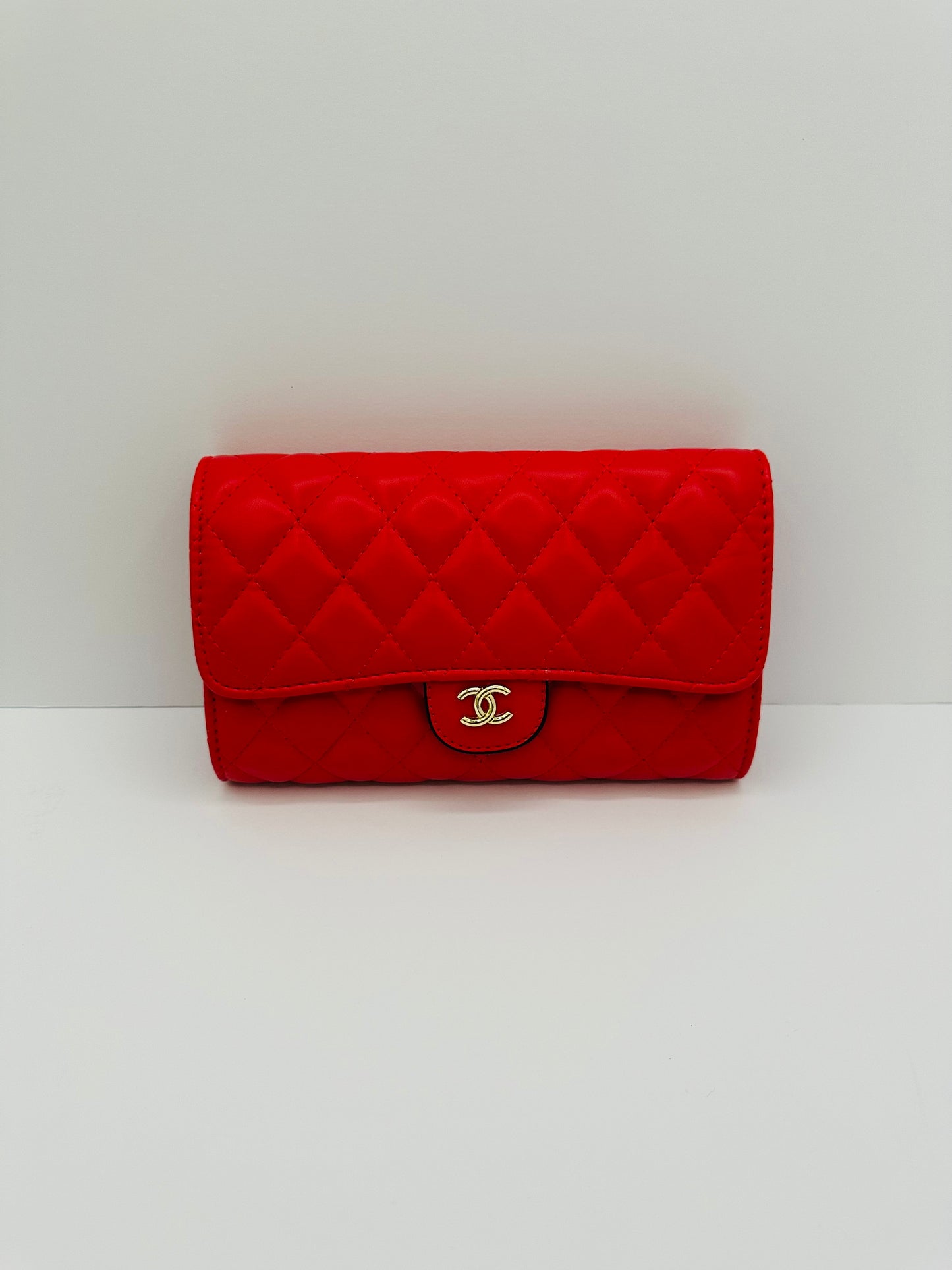 Luxury inspired Quilted crossbody handbag