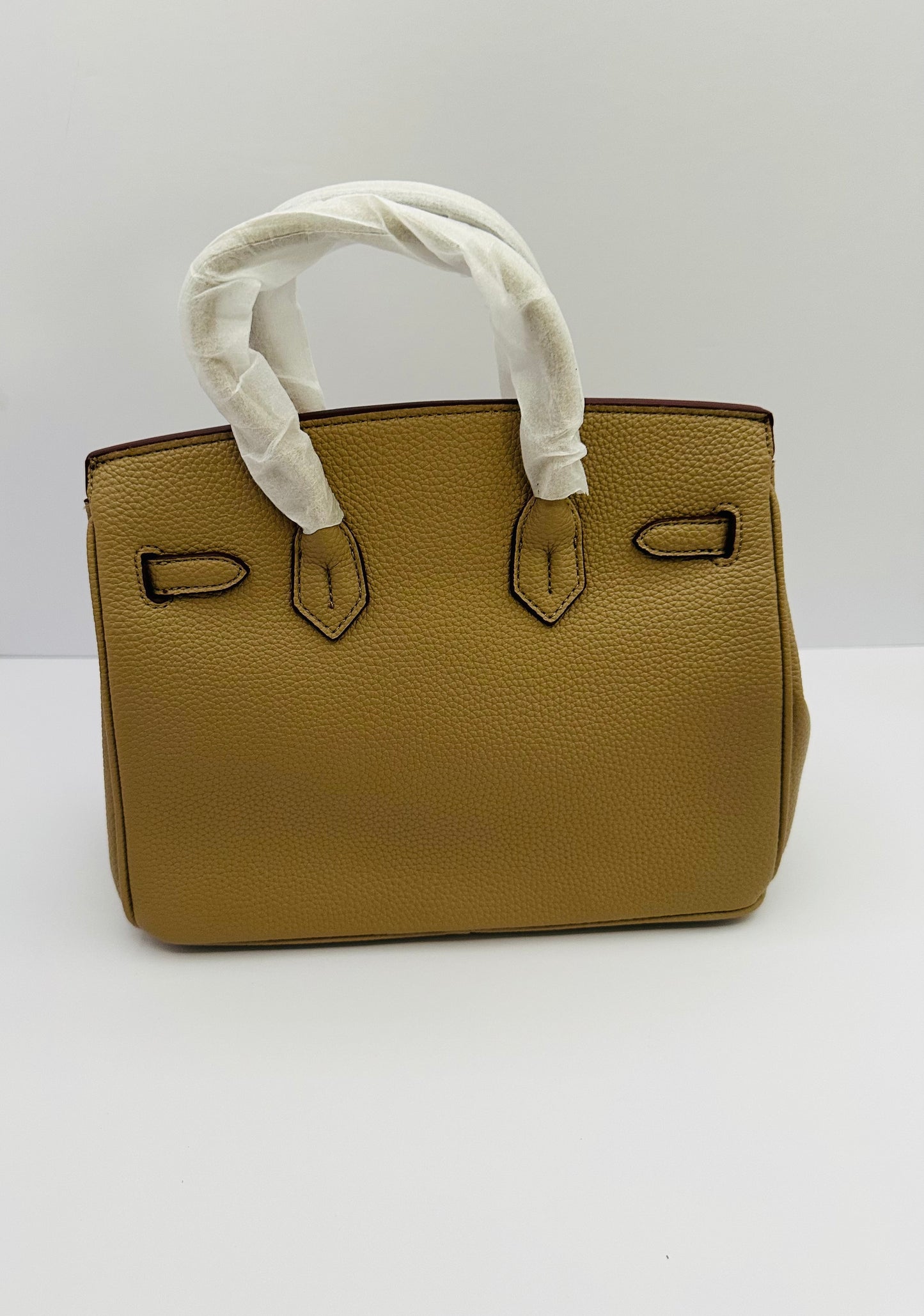 Deluxe Full Grain Cowhide 9.5in Dupe shoulder handbag