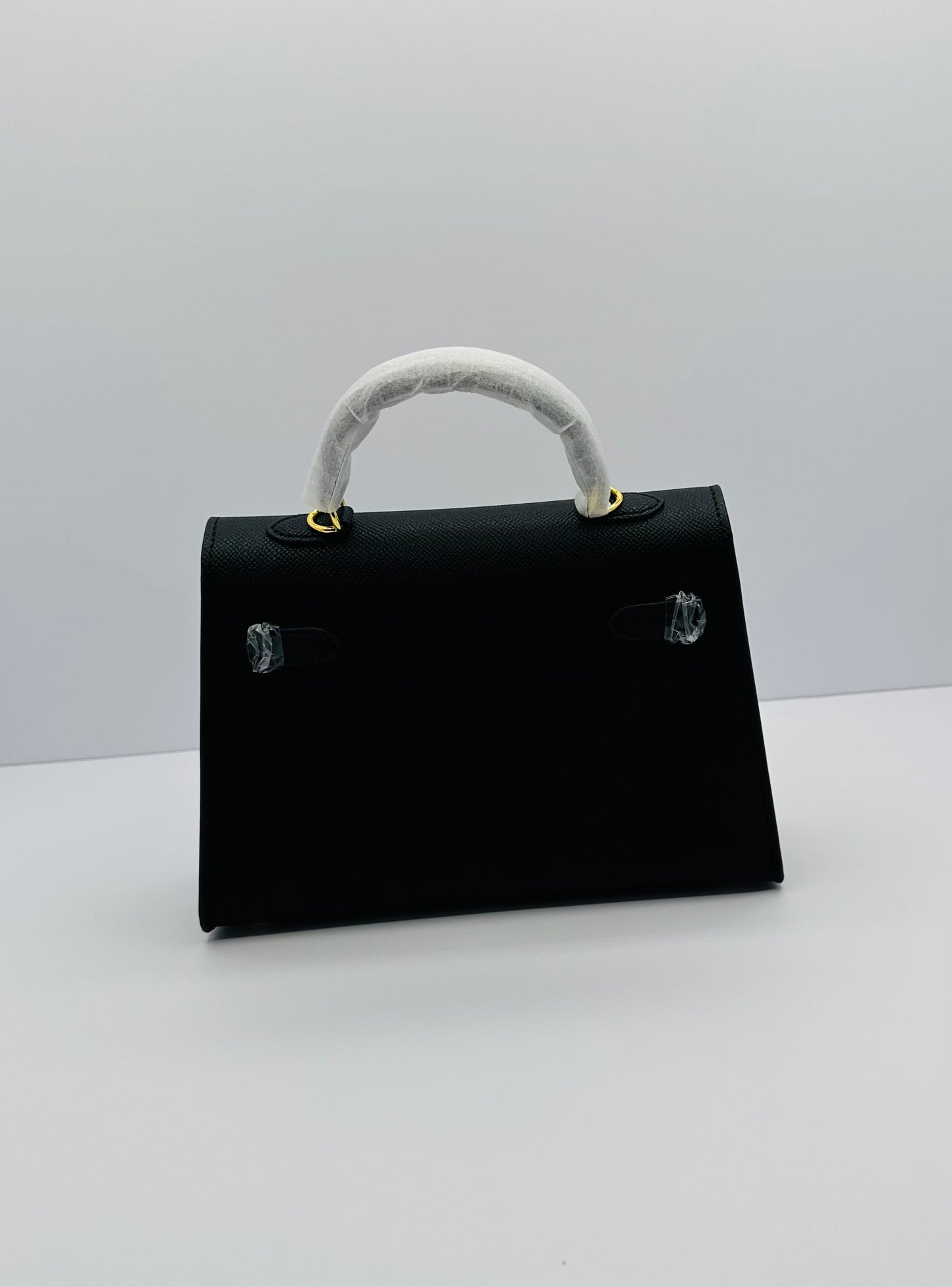 Deluxe Mini 8.5in Luxury Inspired Cross Body Leather handbag