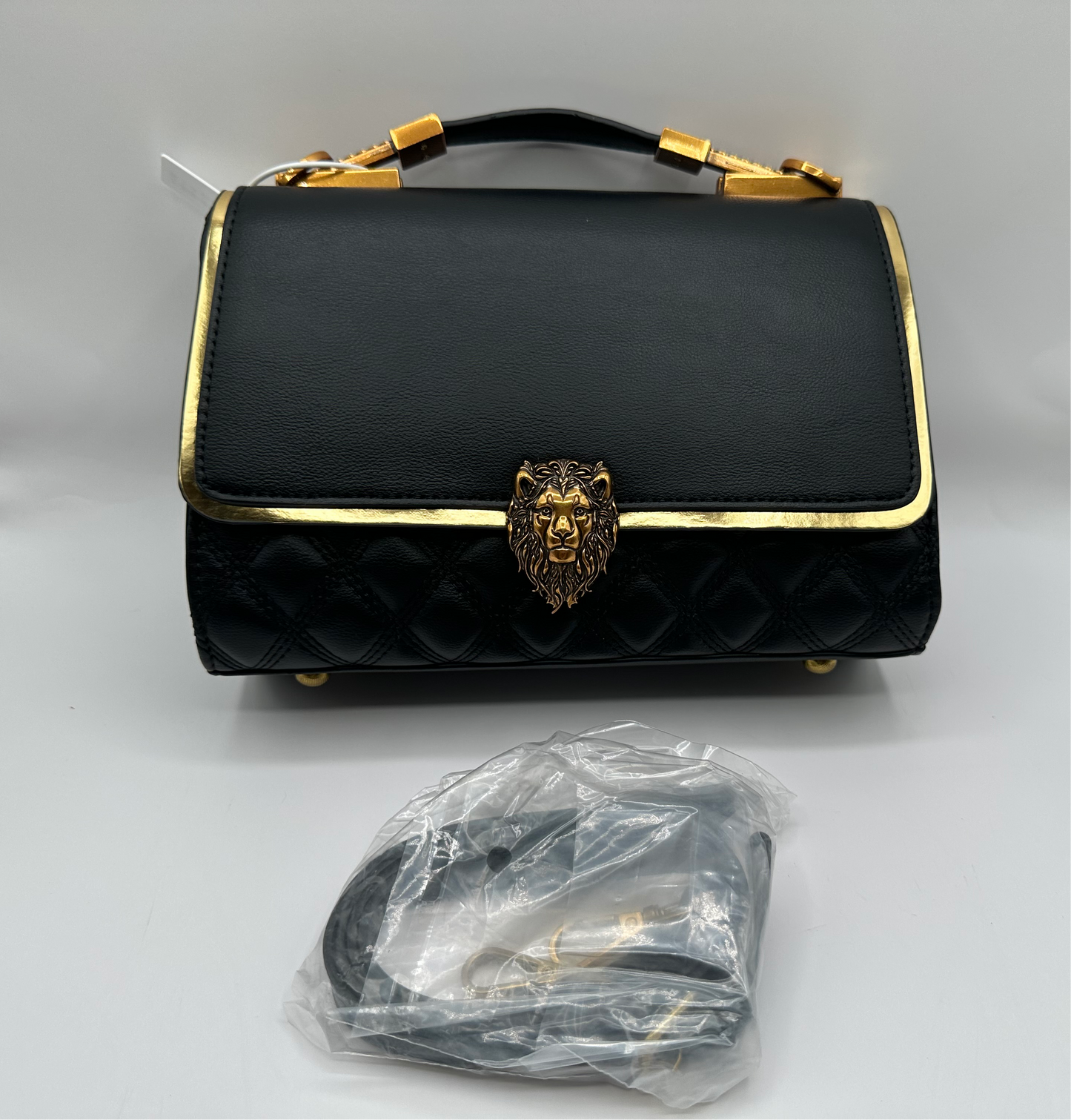 Vintage Luxury inspired leather handbag