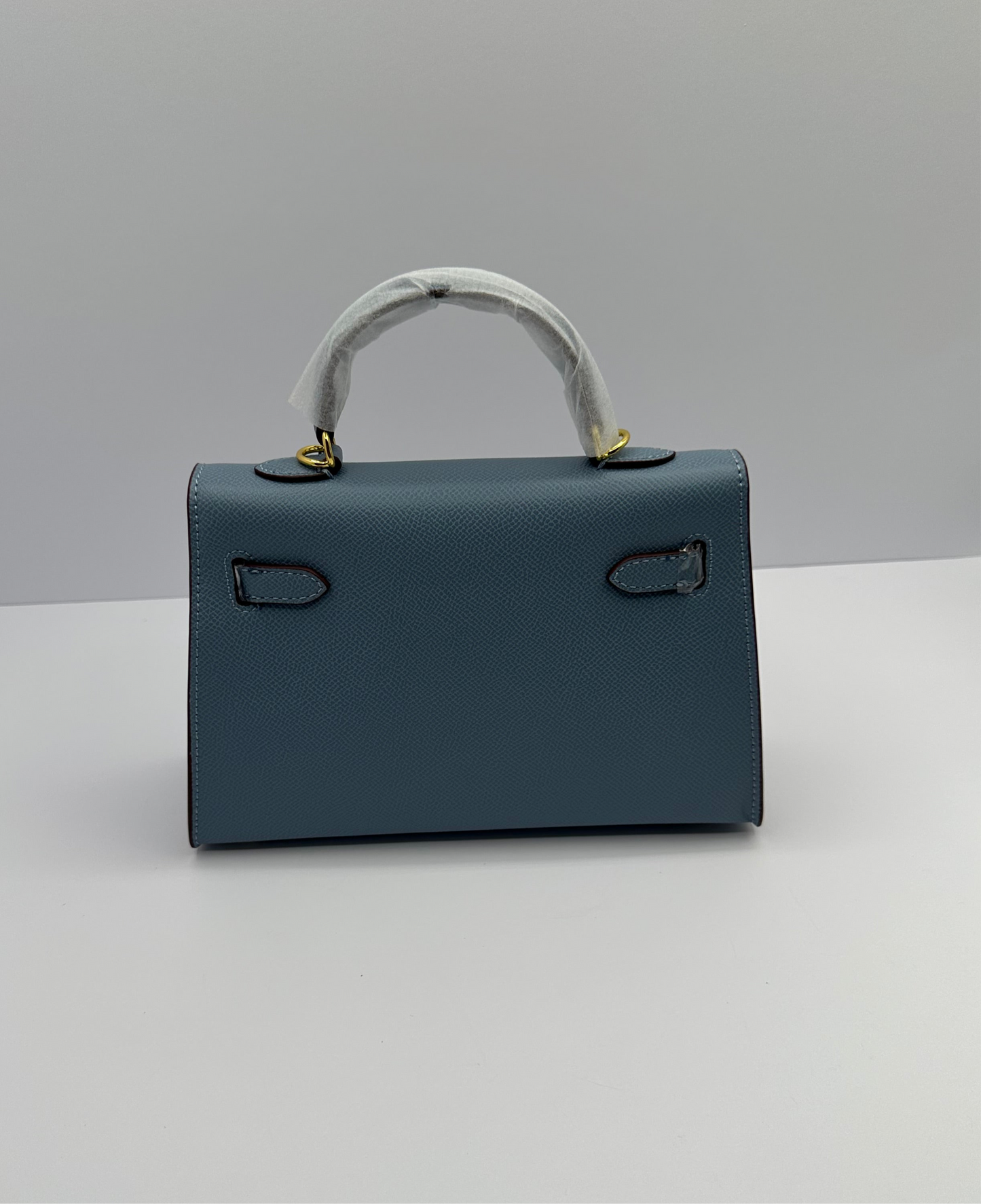 Deluxe Mini 8.5in Luxury Inspired Cross Body Leather handbag
