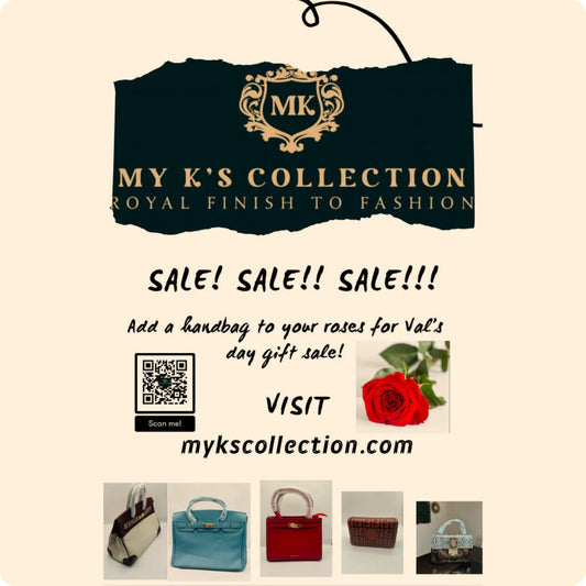 Roses with a handbag sale!