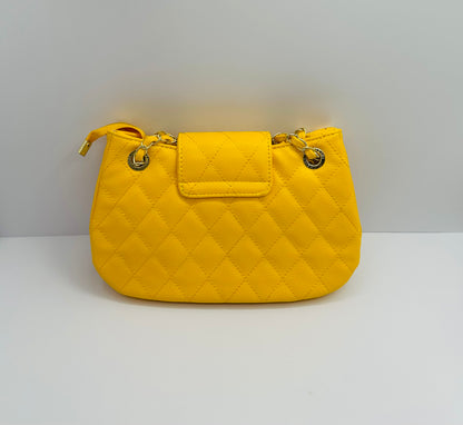 Luxury Inspired Gold-tone chain handle Shoulder handbag