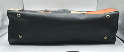 Sally Young laptop leather handbag