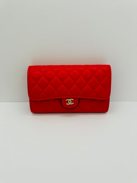 Luxury inspired Quilted crossbody handbag