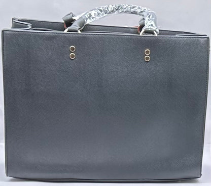 Sally Young laptop leather handbag