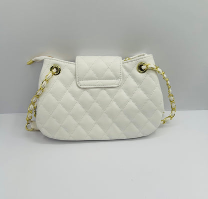Luxury Inspired Gold-tone chain handle Shoulder handbag